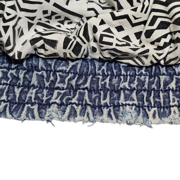 Vintage Van Cort Denim Jacket M Acid Wash Distressed Stained Thrashed Bomber - Picture 14 of 16